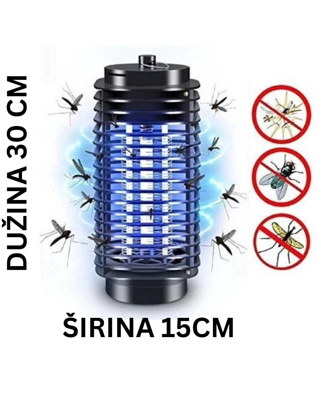 Električna UV Lampa protiv komaraca i Insekata